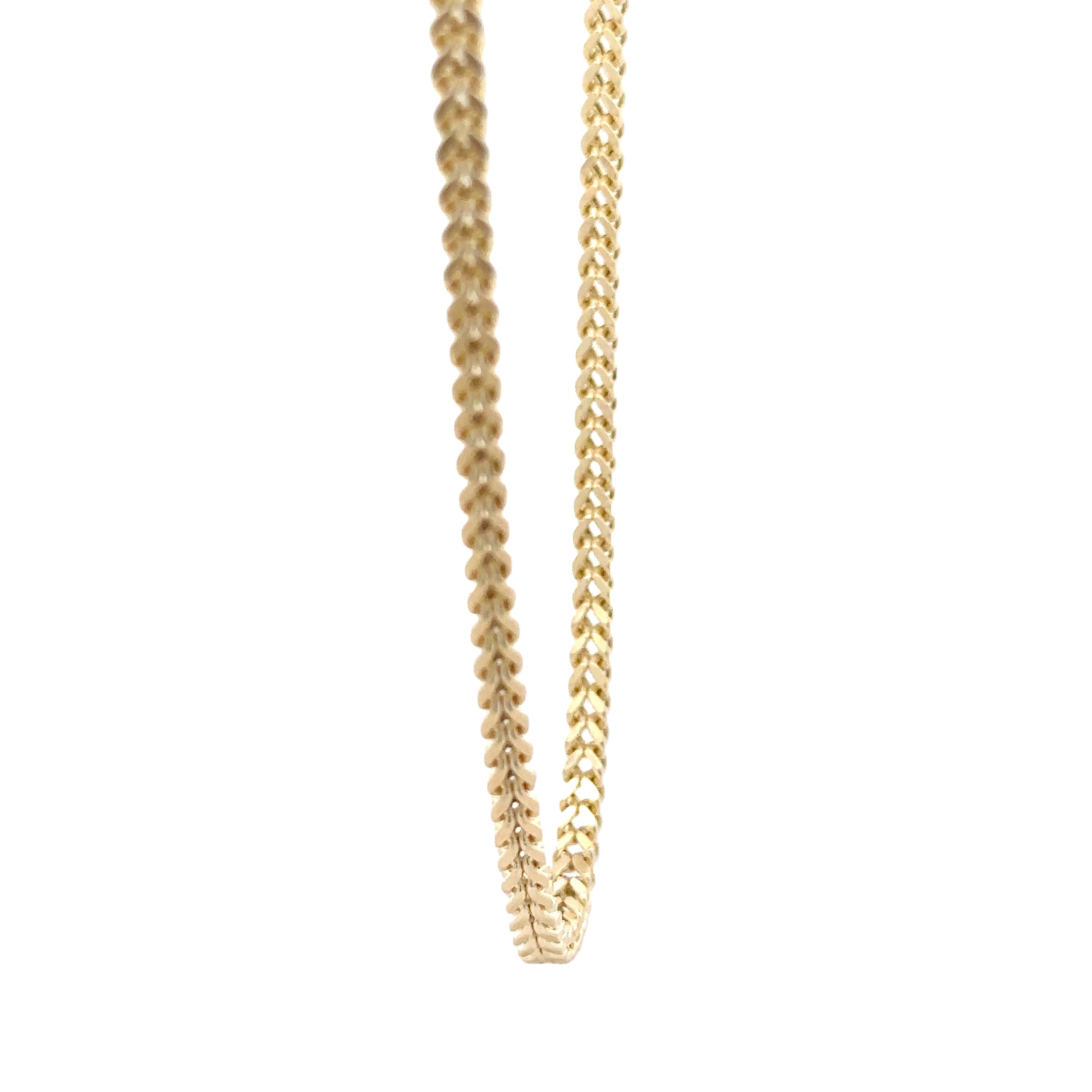 WD1739 14kt Gold Franco Chain