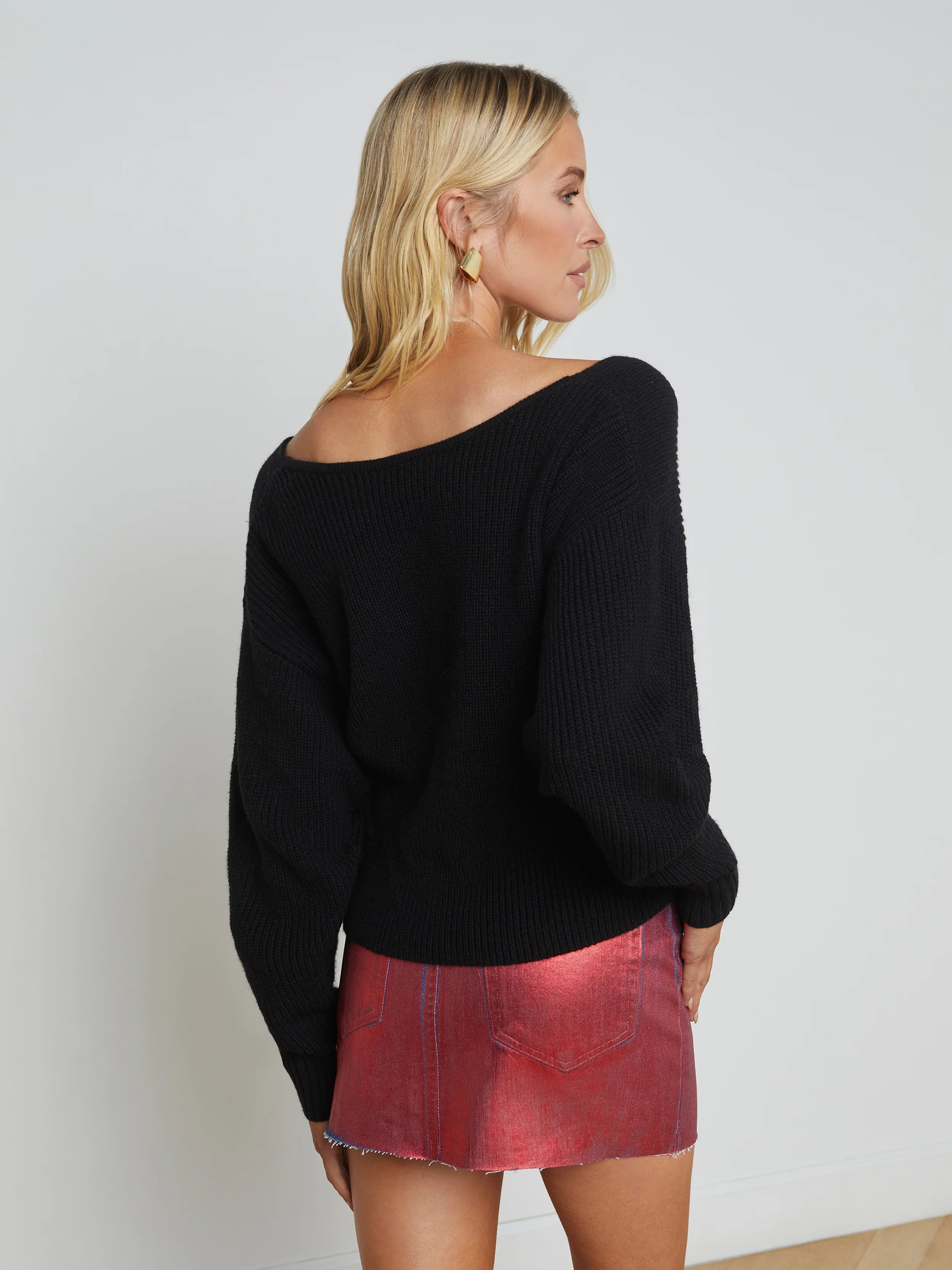 80051TTN3b L'AGENCE Antonella Surplus Pullover