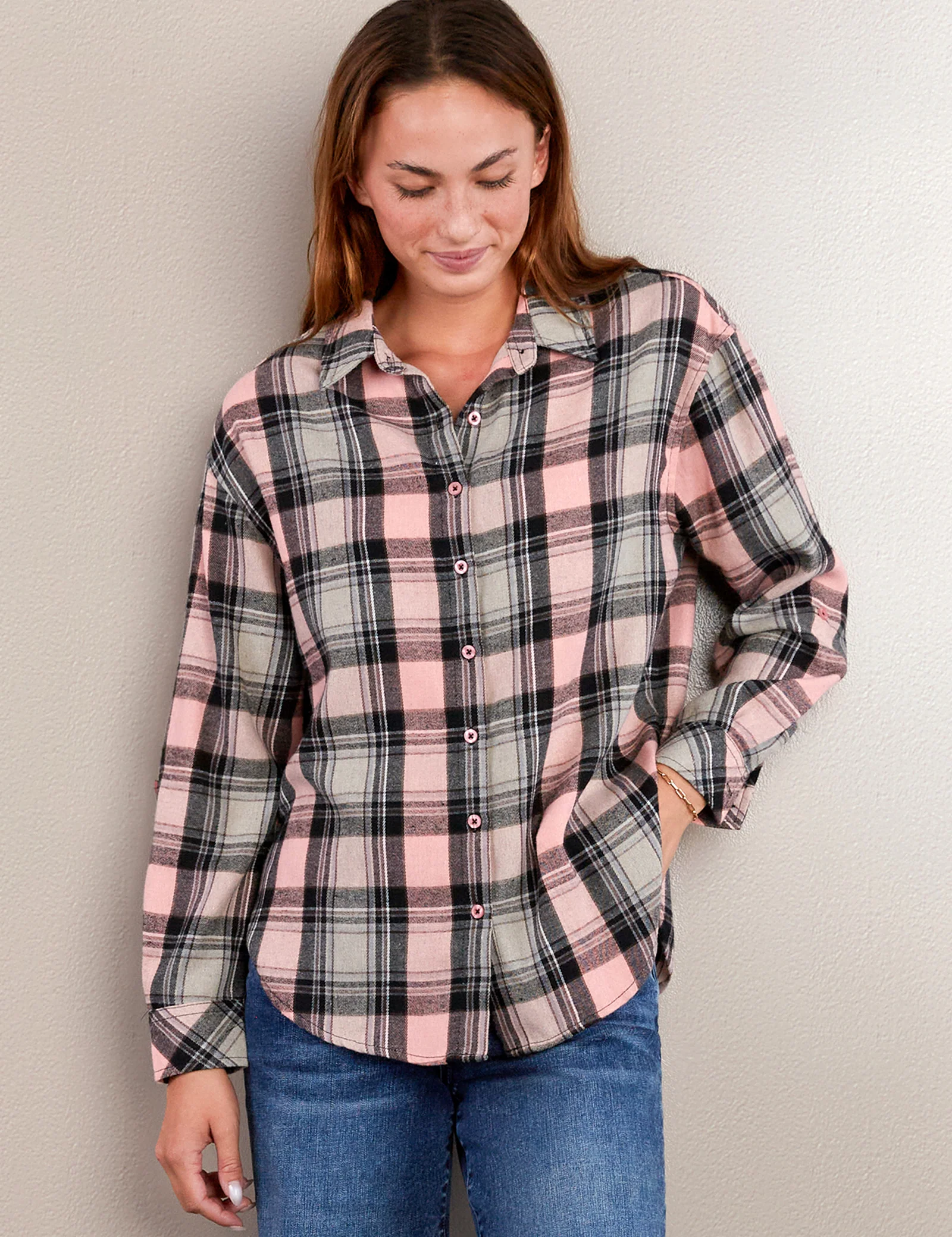 BT6834T BillyT Always Fun Plaid Shirt