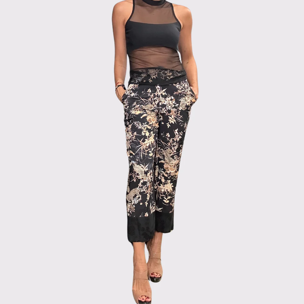 2927TIWbmtl L'AGENCE Carmina Cropped Trouser