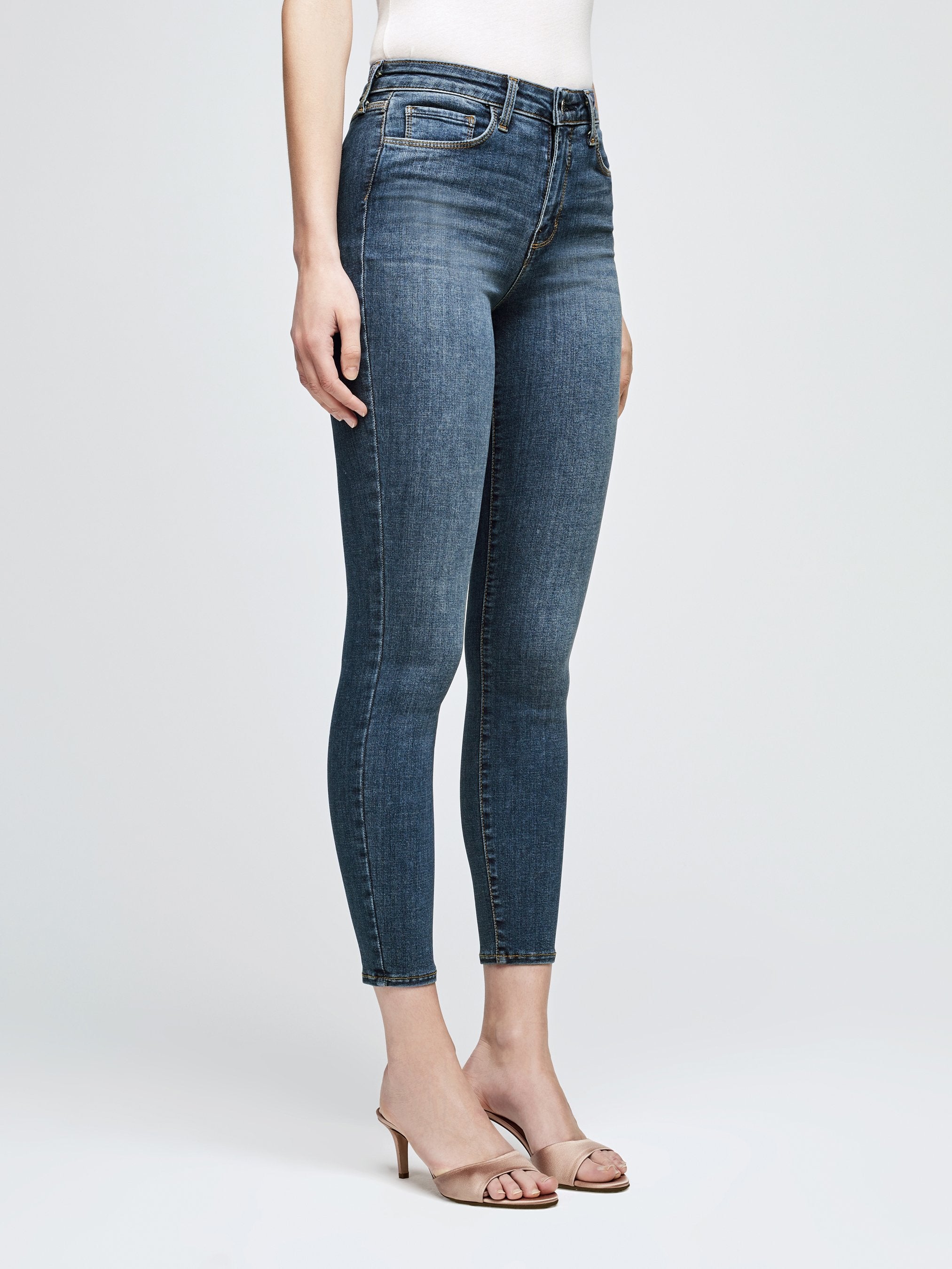 L'agence Margot Skinny High Rise Light Vintage discount Jean Size 24 NWT